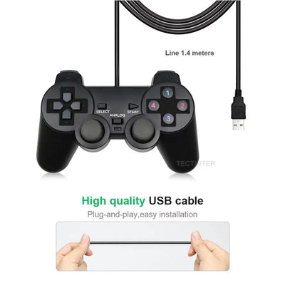 USB Wired PC Game Controller