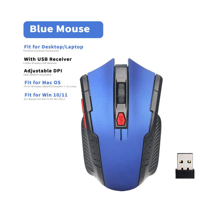 Wireless Mouse Optical Mice with USB Receiver