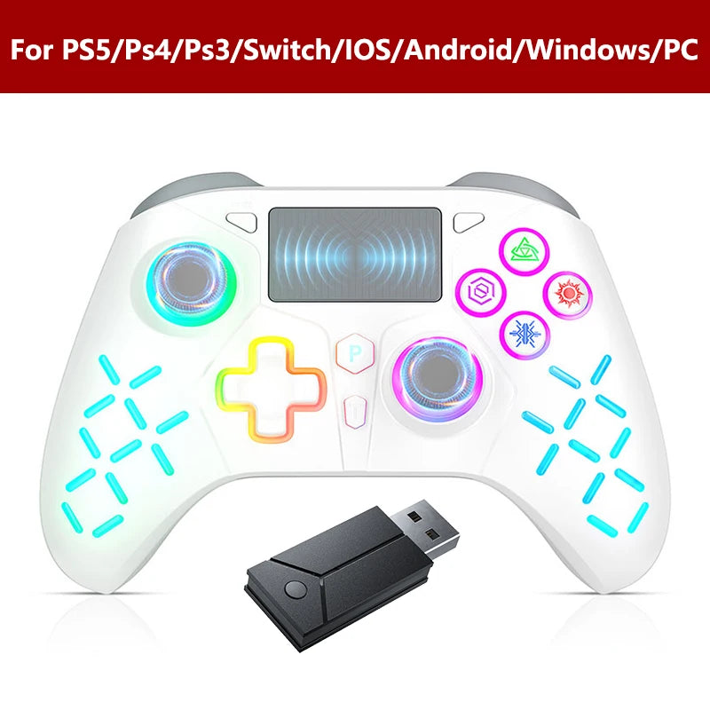 Gamepad For Ps5/Ps4 Console  With Turbo Touchpad