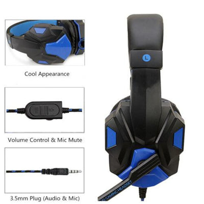 New Gaming Headset Headphones With LED Light