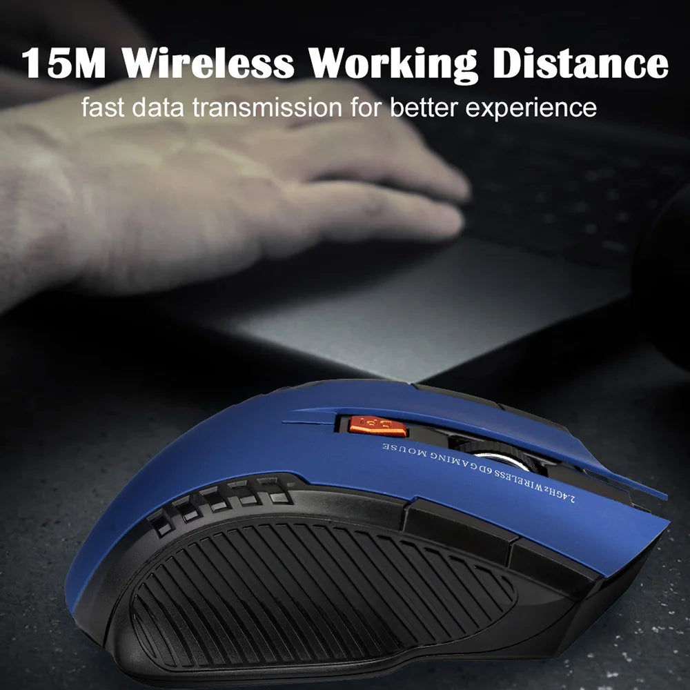 Wireless Mouse Optical Mice with USB Receiver