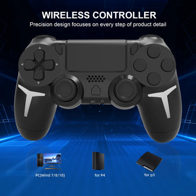 Gyroscope  Wireless Gamepad Bluetooth Controller For PS4 PS3 Console Computer PC