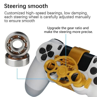 Mini Steering Wheel Gamepad For Accessories