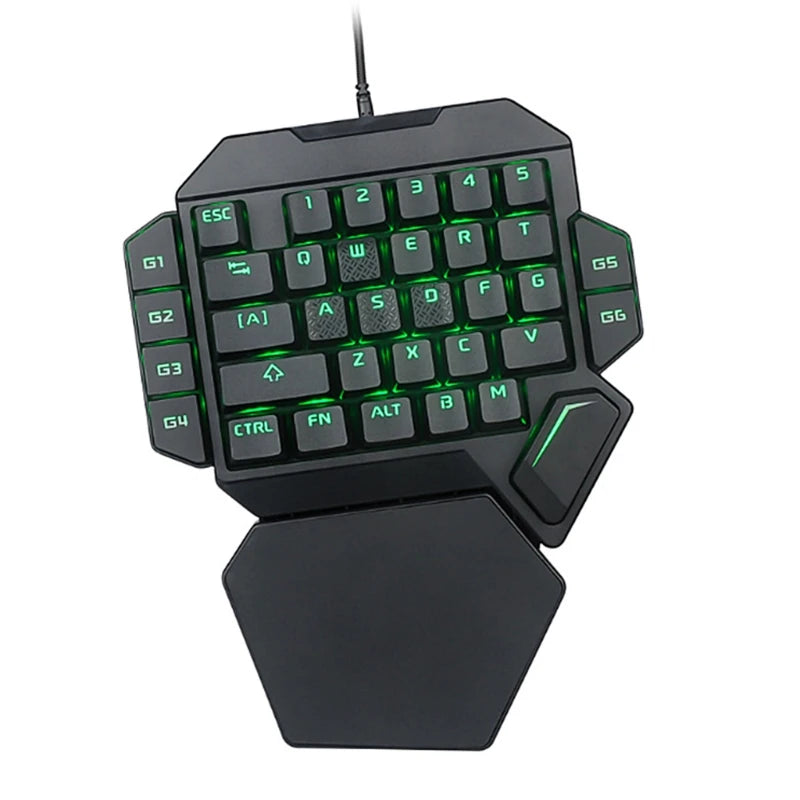 Single Hand Gaming Keyboard