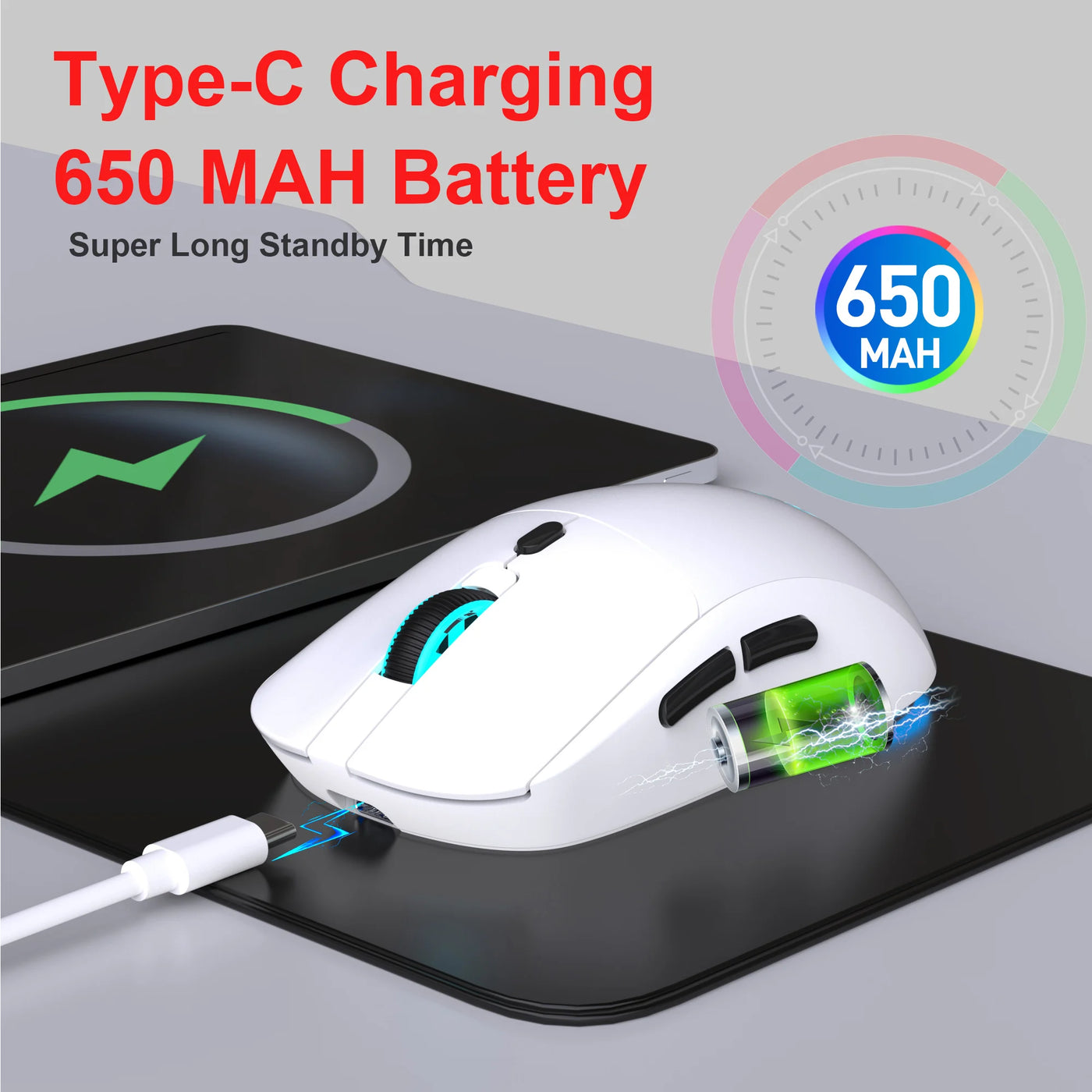 Rechargeable USB Wireless Mouse