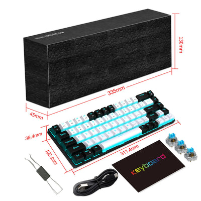 Hot Swappable Blue Switch Gaming Keyboard