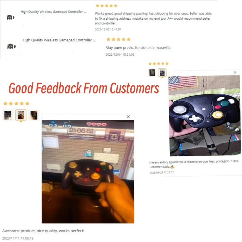 5 Colors Wireless Gamepad Controller