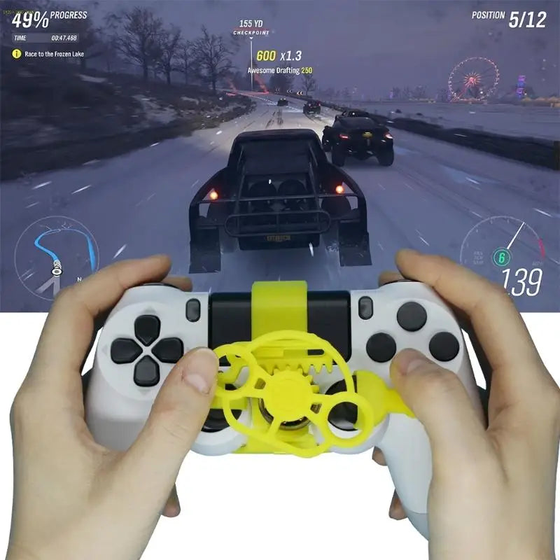 Mini Steering Wheel Gamepad For Accessories