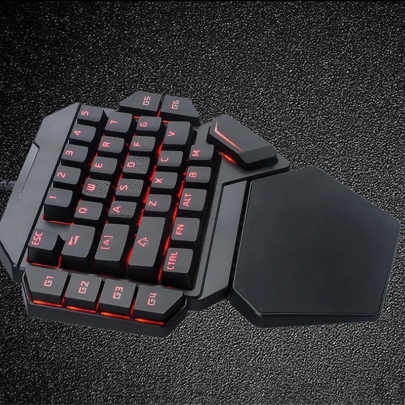 Single Hand Gaming Keyboard
