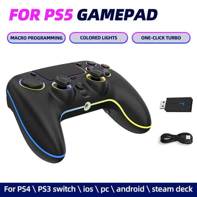 P5 Wireless Gamepad For PS5/PS4/PS3 with Vibration Control