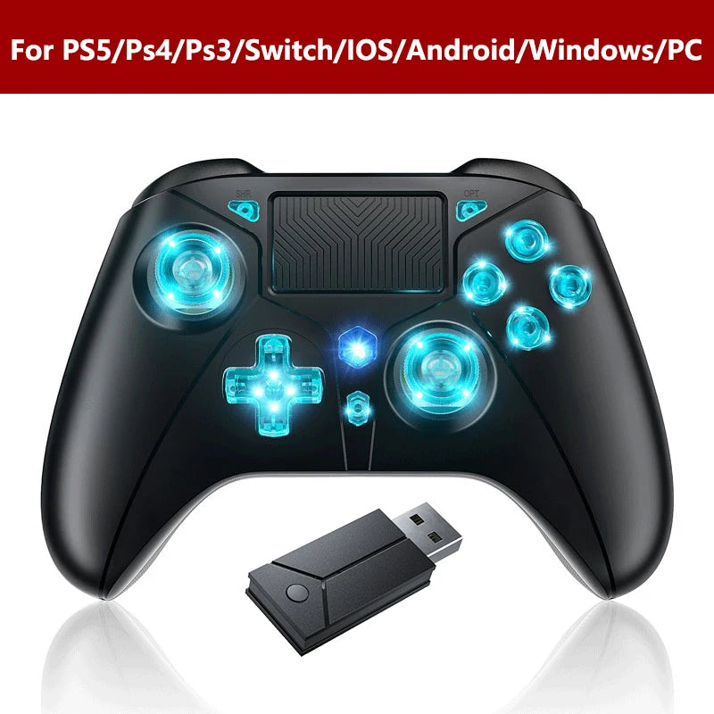 Gamepad For Ps5/Ps4 Console  With Turbo Touchpad