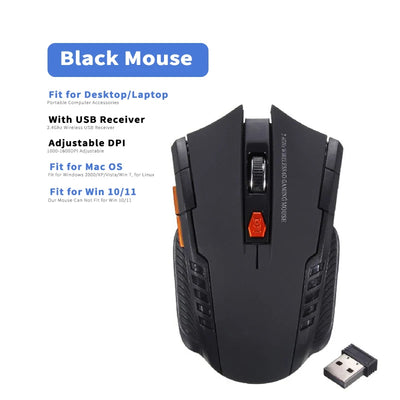 Wireless Mouse Optical Mice with USB Receiver