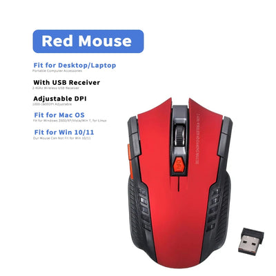 Wireless Mouse Optical Mice with USB Receiver