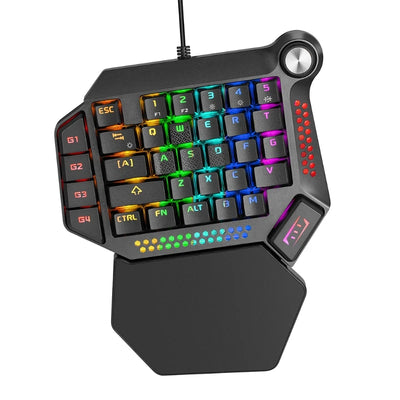 Single Hand Gaming Keyboard