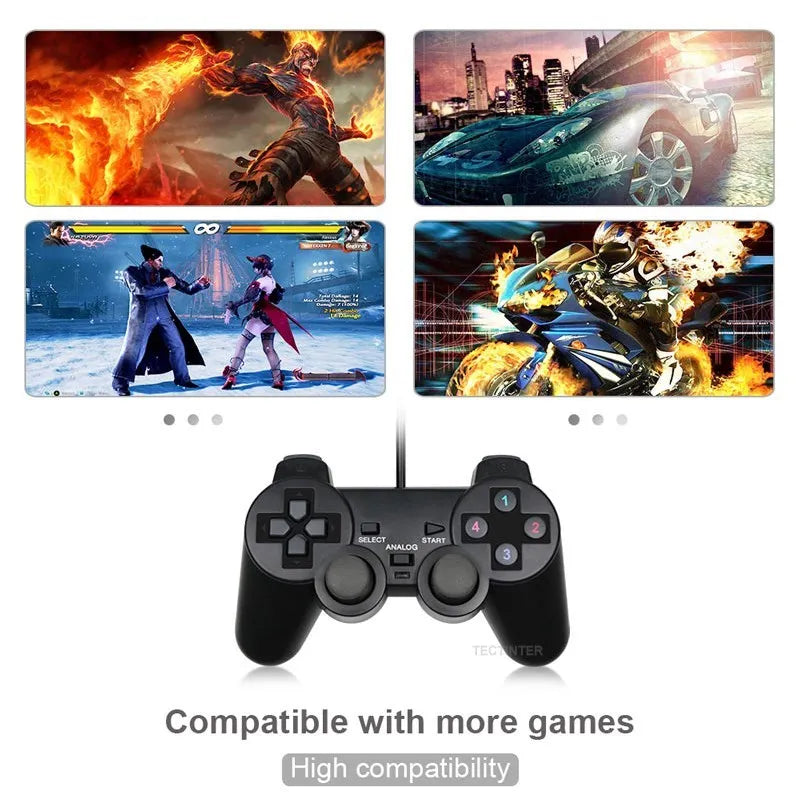 USB Wired PC Game Controller