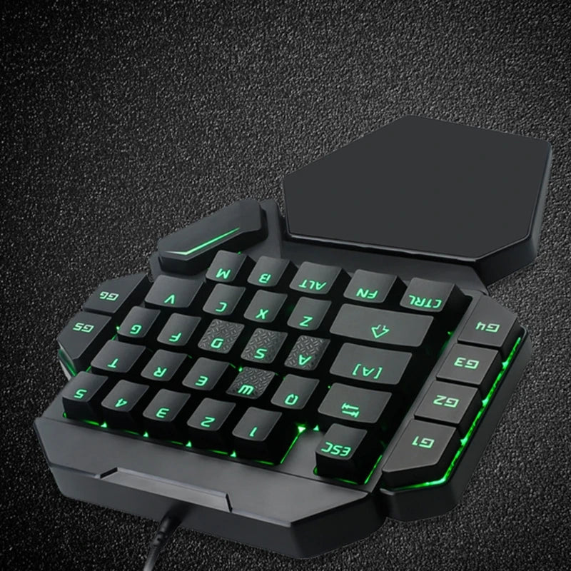 Single Hand Gaming Keyboard