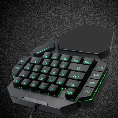 Single Hand Gaming Keyboard