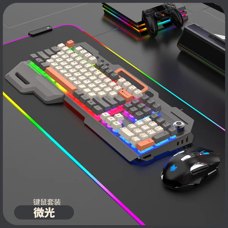 100% Layout Mechanical Feel Keyboard